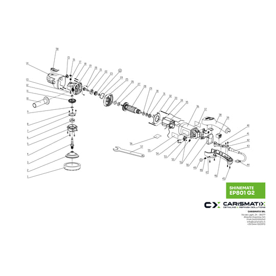 SHINEMATE EP801 - Ricambi