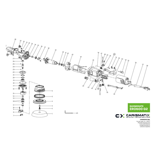 SHINEMATE ERO600 G2 - Ricambi