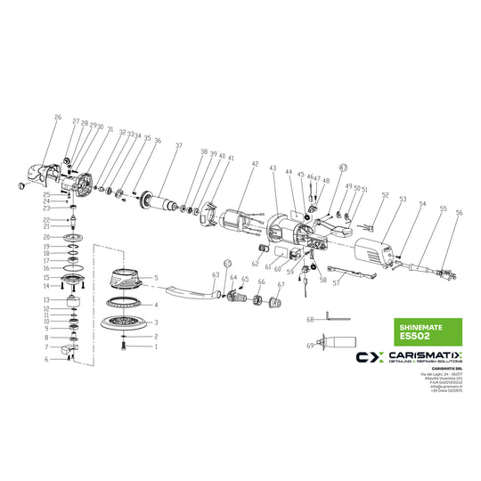 SHINEMATE ES502 - Ricambi