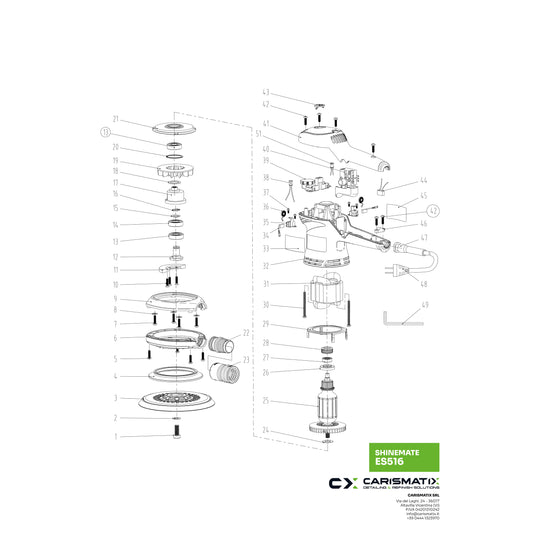 SHINEMATE ES516 - Ricambi