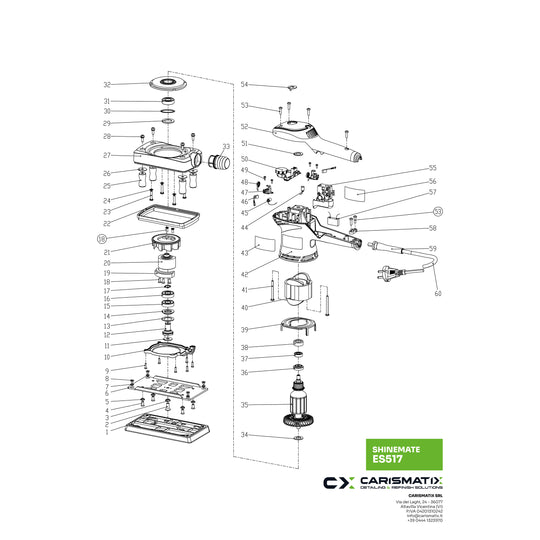 SHINEMATE ES517 - Ricambi