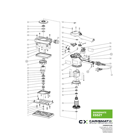 SHINEMATE ES527 - Ricambi