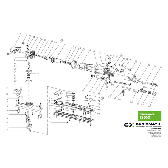 SHINEMATE ES550 - Ricambi