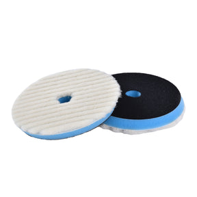  Tampone SHINEMATE T140 in lana corta per lucidatura, ideale per rimuovere difetti superficiali.