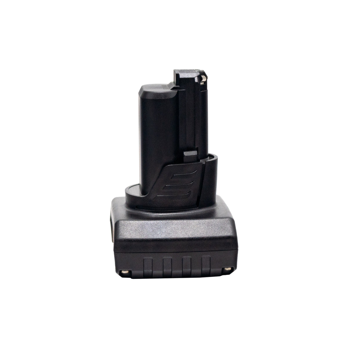 Vista posteriore della batteria ShineMate 5.0Ah 10.8V agli ioni di litio per lucidatrici cordless