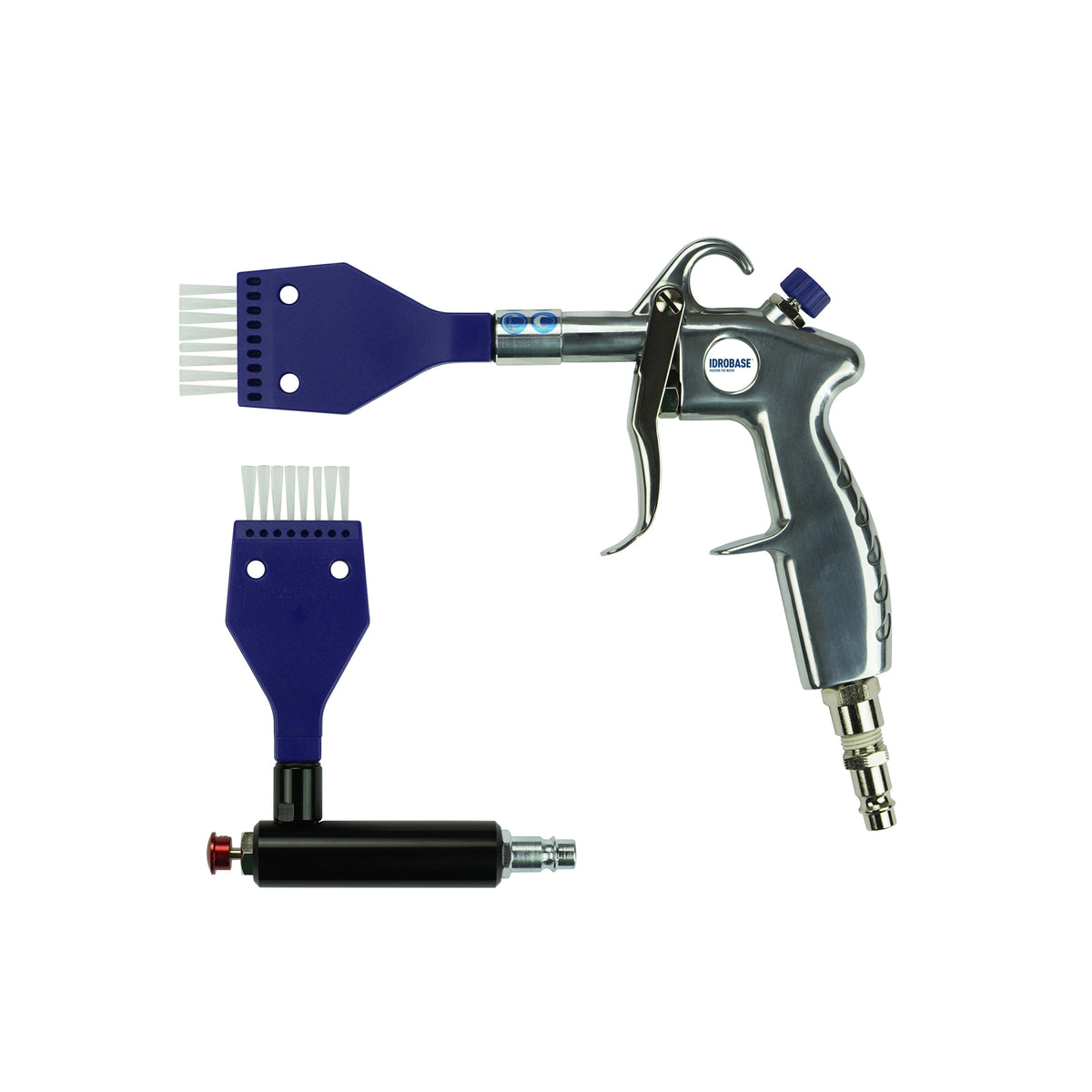 IDROBASE pistola a vortice Lama & Compact per pulizia precisa ed efficace nel detailing auto.