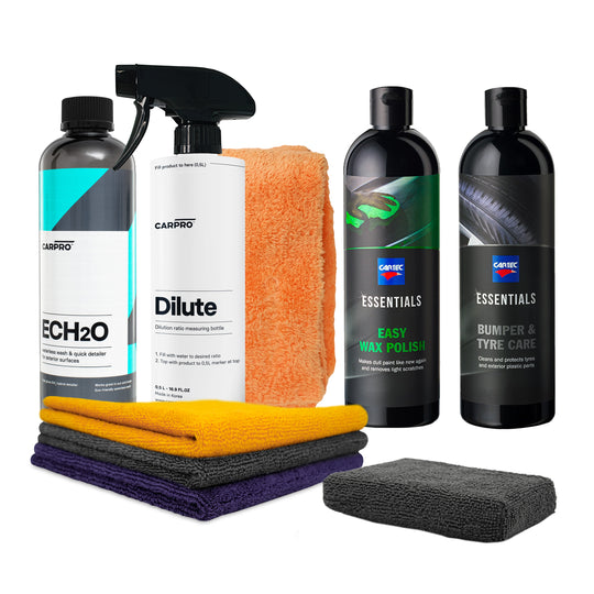 CARISMATIX Waterless Motorcycle and Scooter Wash and Protection Kit