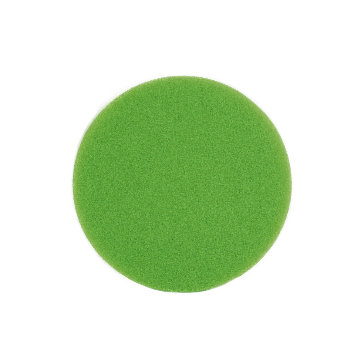 Tampone di lucidatura CARTEC verde coarse per lucidatrice rotativa, ideale per una rimozione aggressiva dei difetti della vernice.